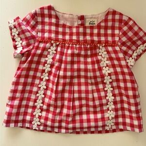 Mini Biden Girls Blouse (Size 4-5Y)